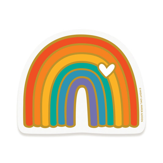 Rainbow Vinyl Sticker