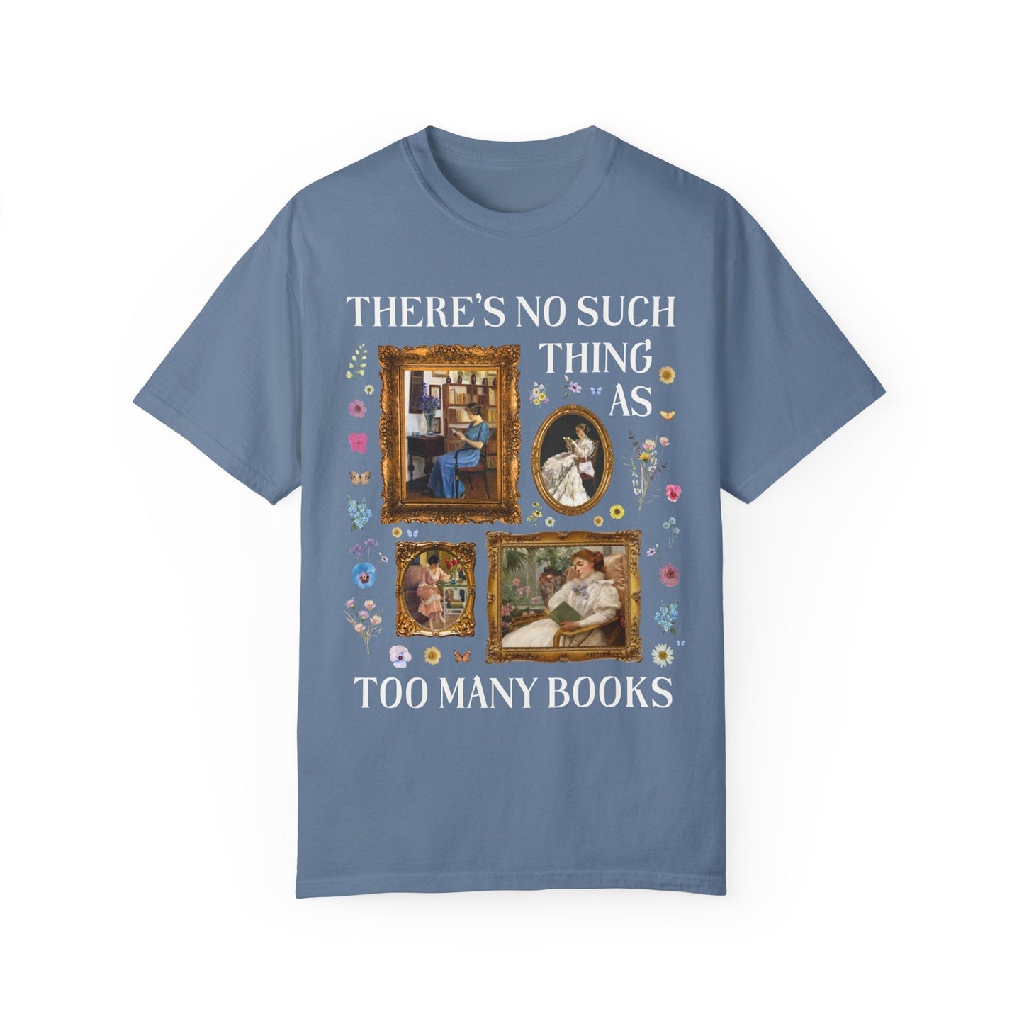 Too Many Books Tee Shirt