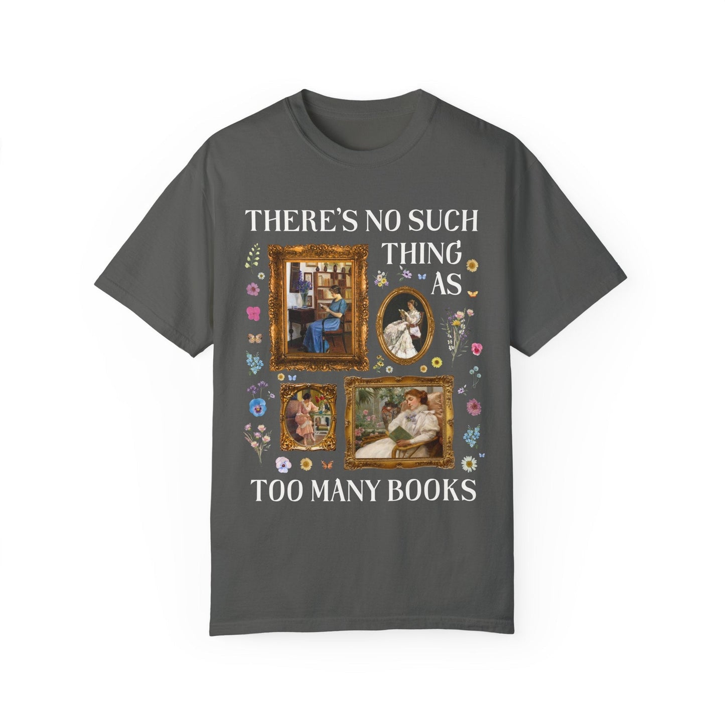 Too Many Books Tee Shirt