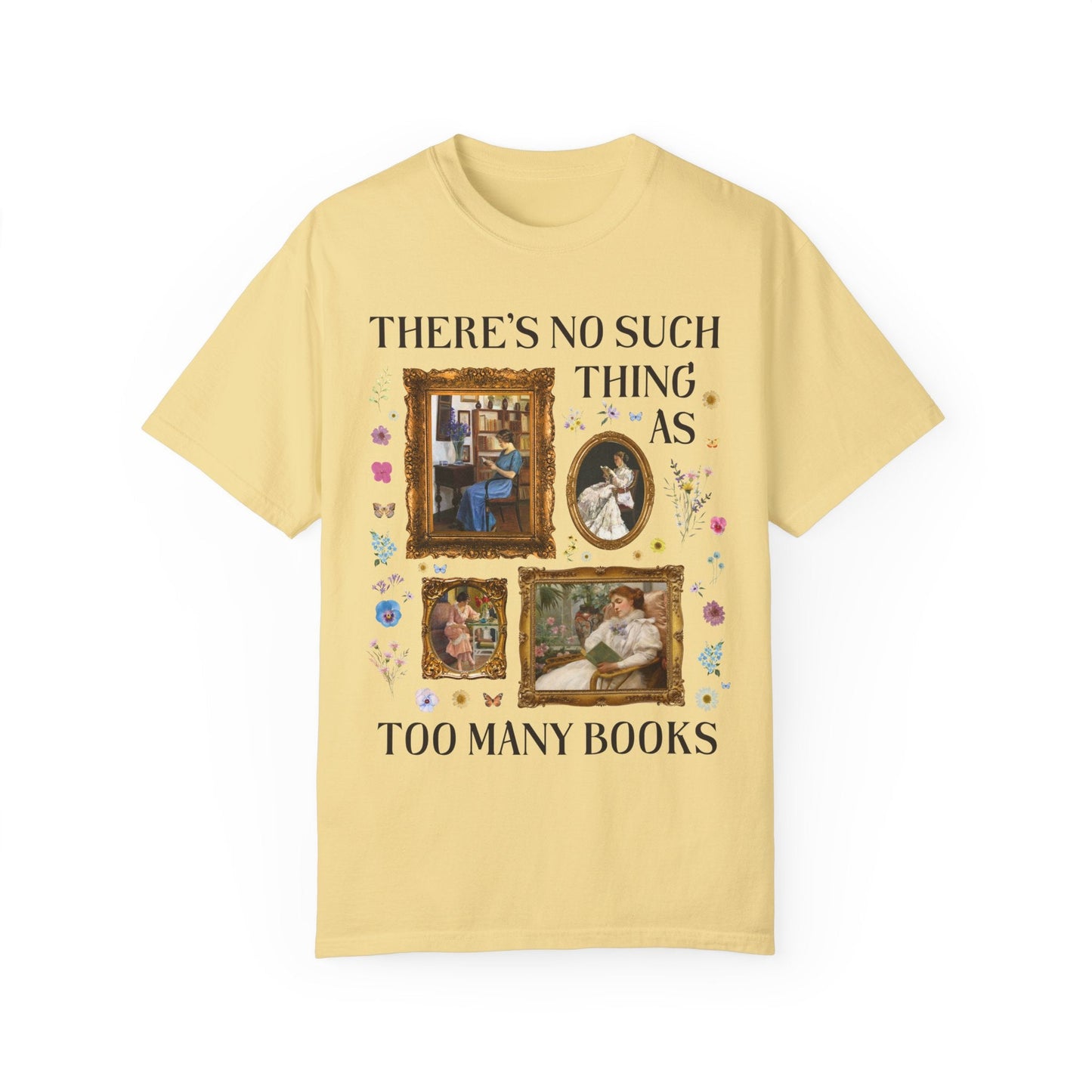 Too Many Books Tee Shirt