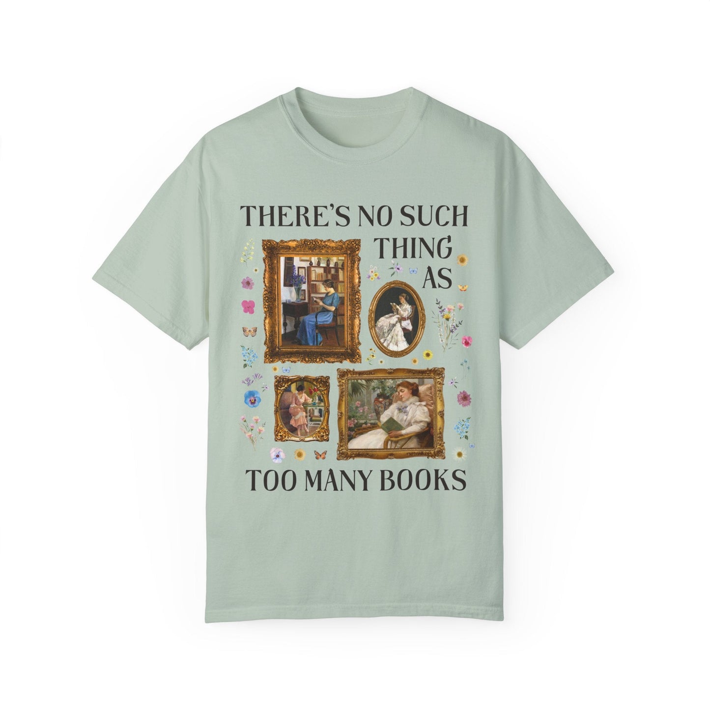 Too Many Books Tee Shirt