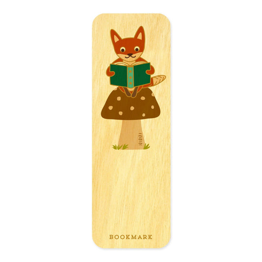 Foxy Fables Mini Wood Bookmark