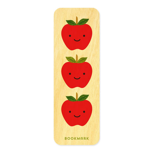 Apples Mini Wood Bookmark