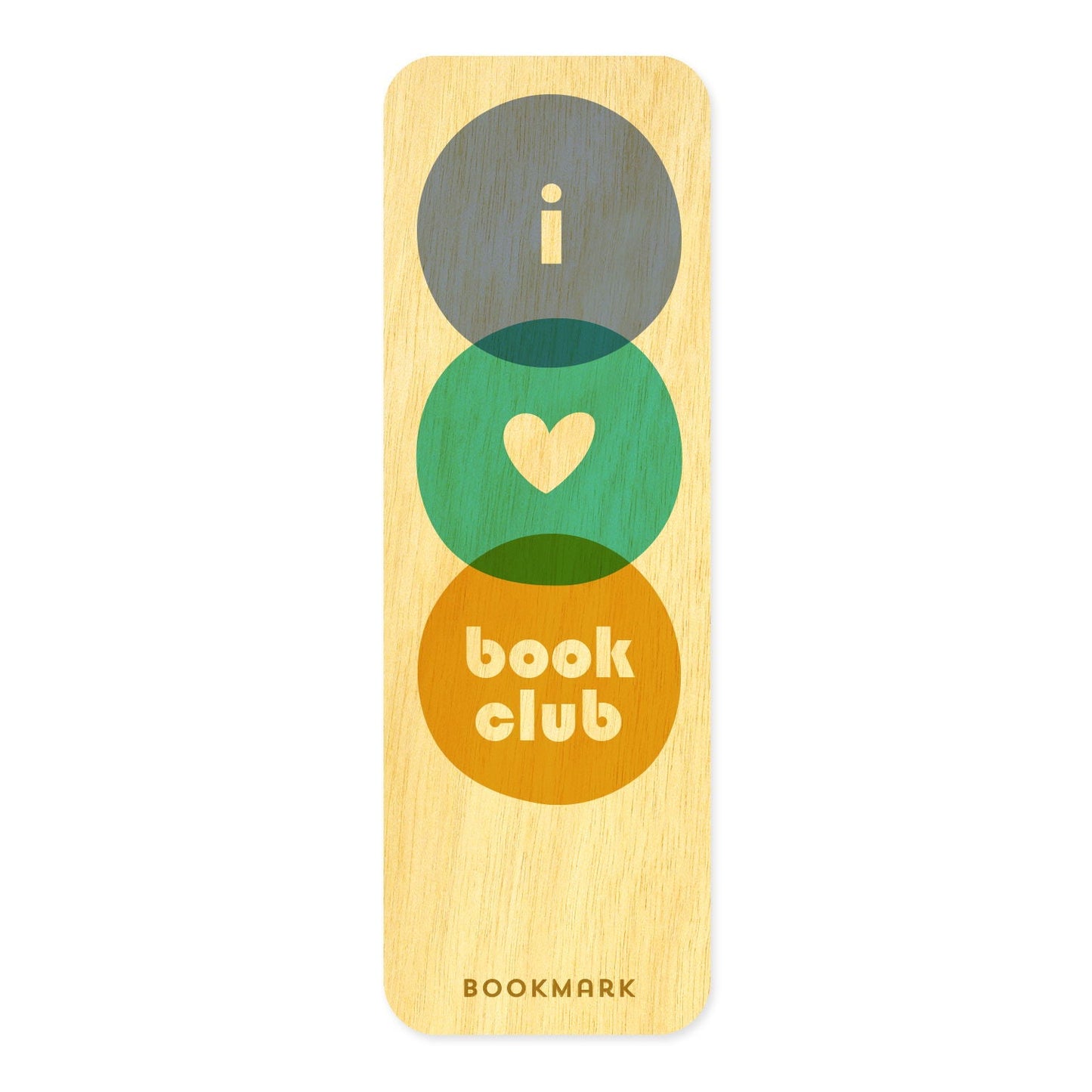 Book Club Book Buddies Wood Mini Bookmark + Pin Gift Set