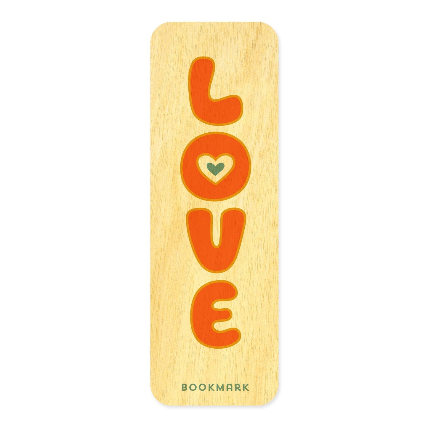 Heating Up Bookmark Love Card