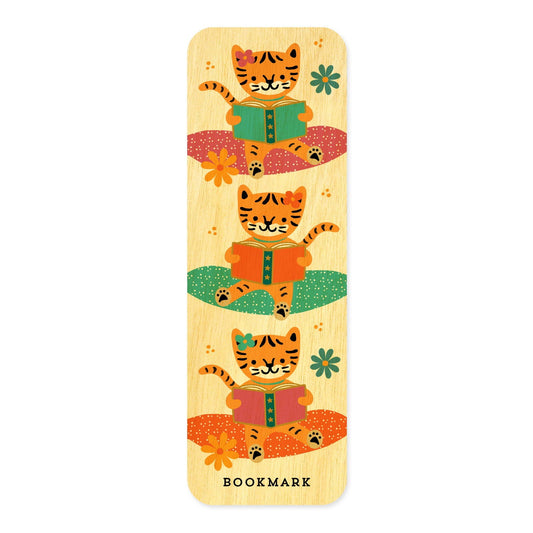 Tigress Mini Wood Bookmark