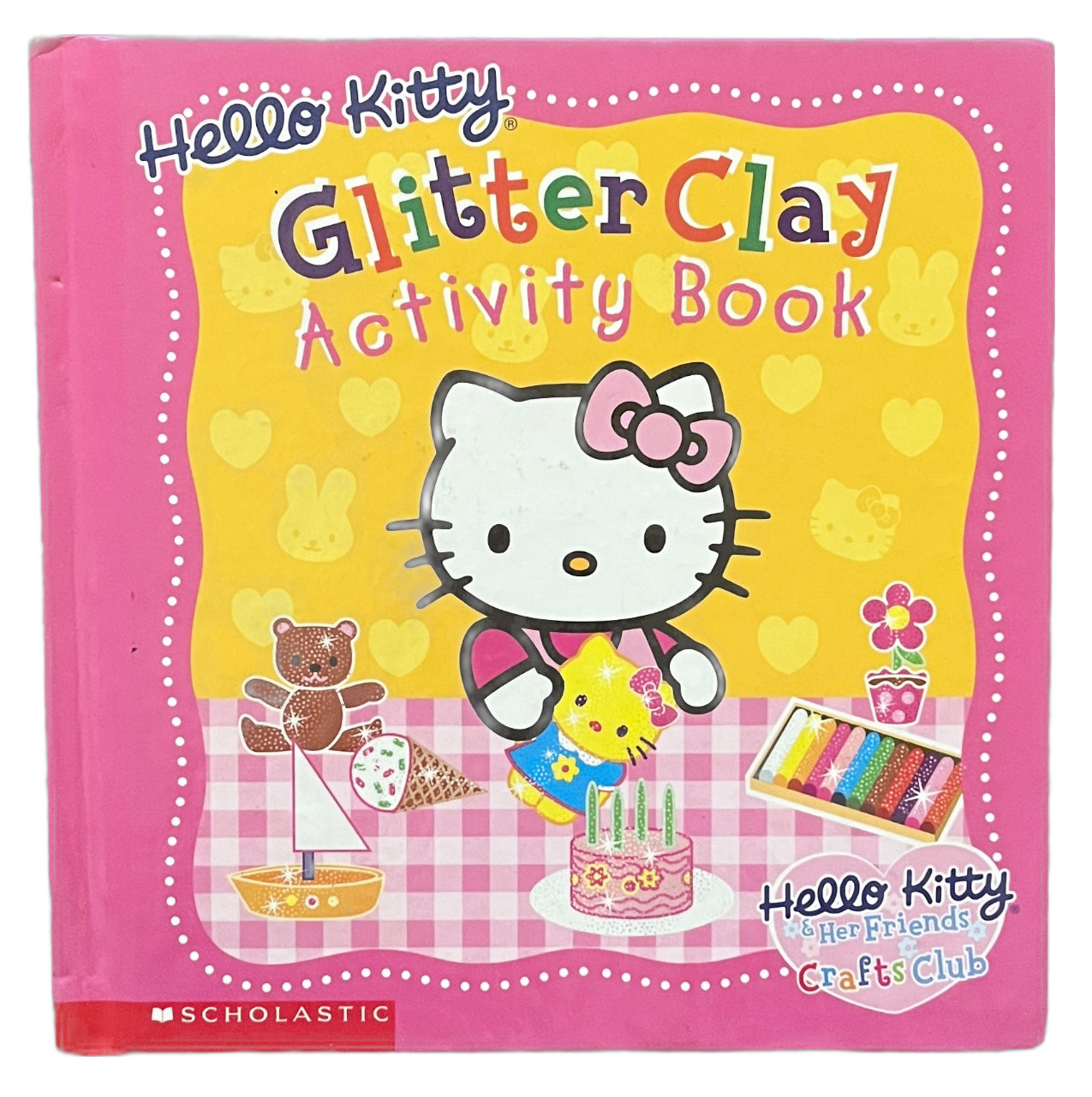 Hello Kitty Glitter Clay Activity Book