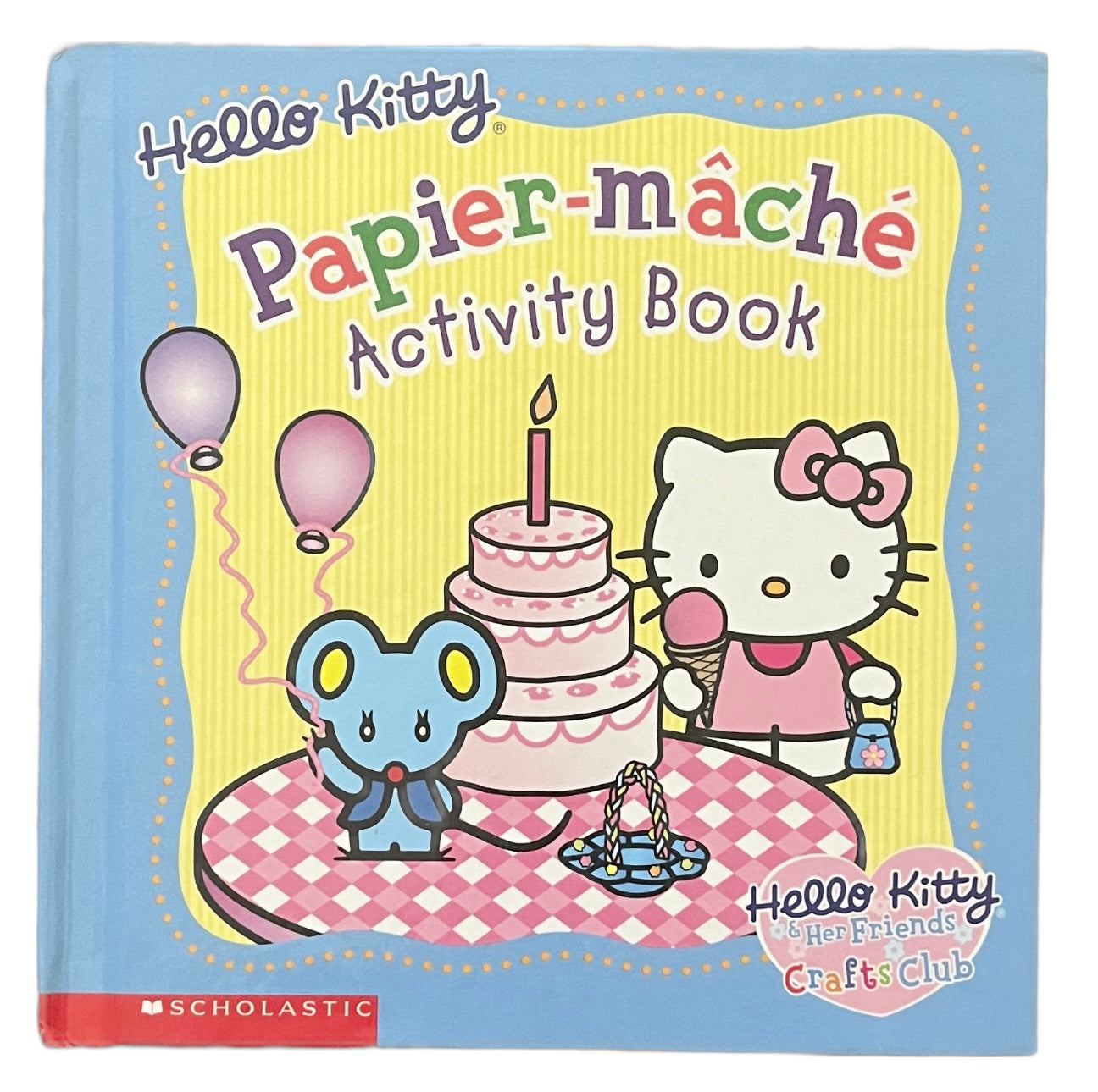 Hello Kitty Papier-mache Activity Book