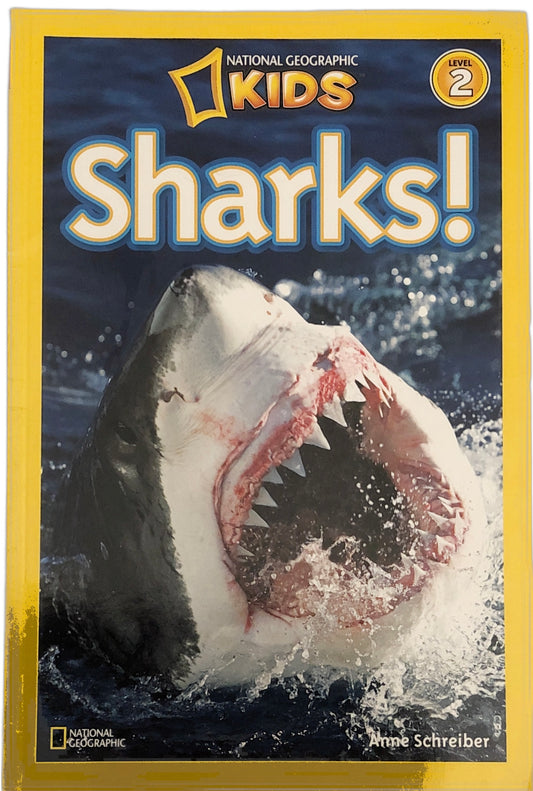 National Geographic Readers: Sharks! (Science Reader Level 2) by Anne Schreiber