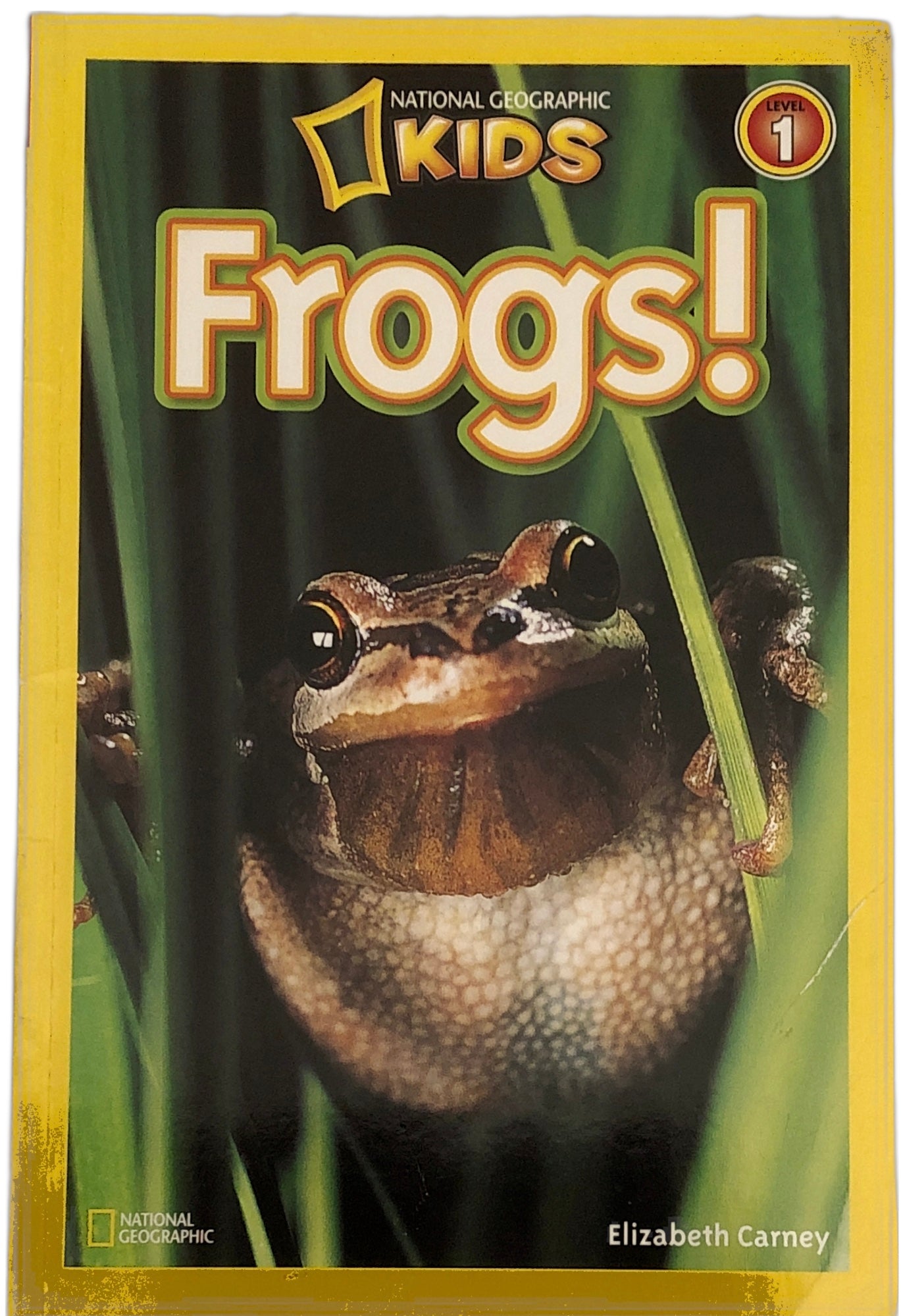 National Geographic Readers: Frogs! by Elizabeth Carney