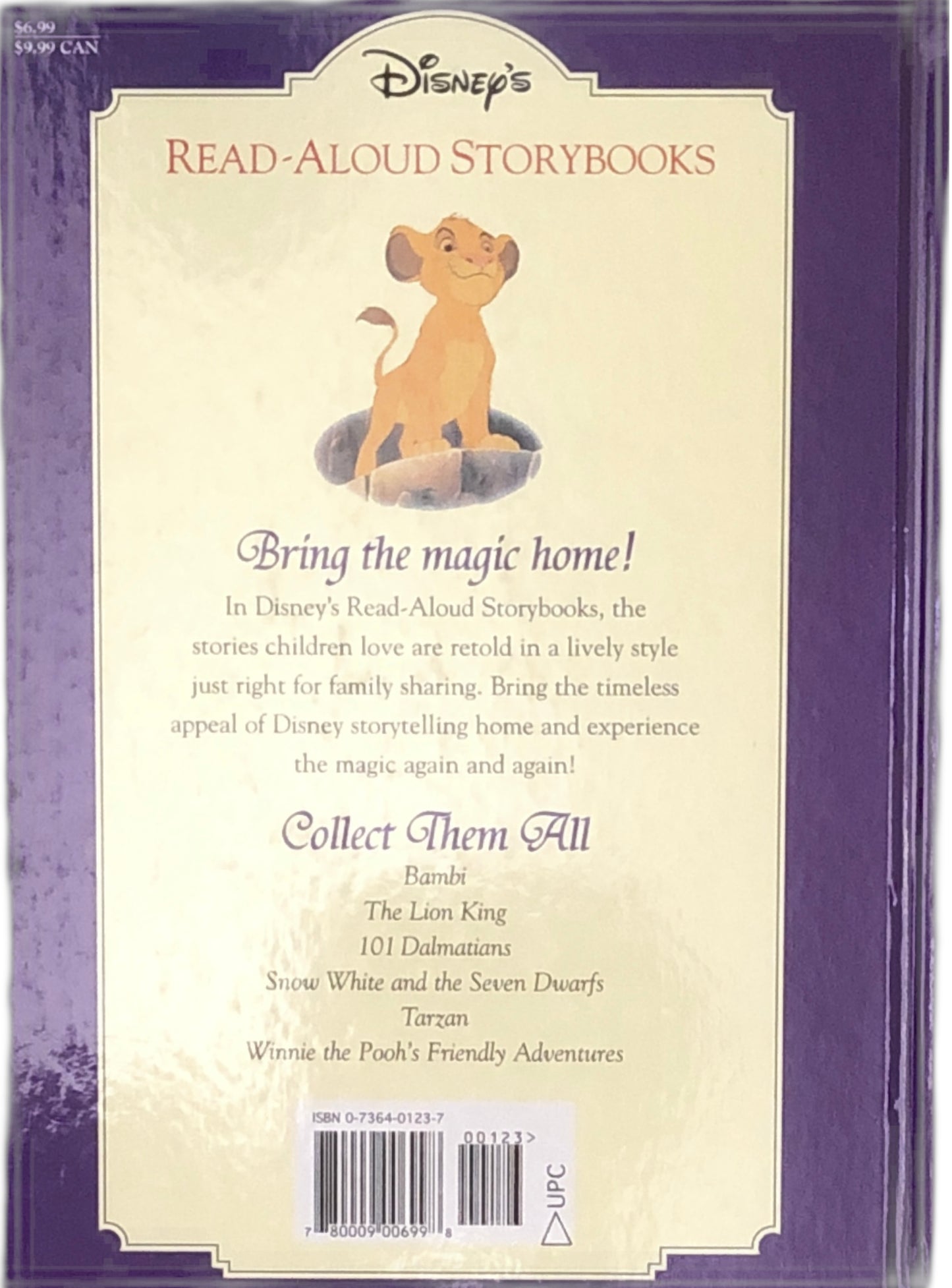 The Lion King: A Read-Aloud Storybook by RH Disney