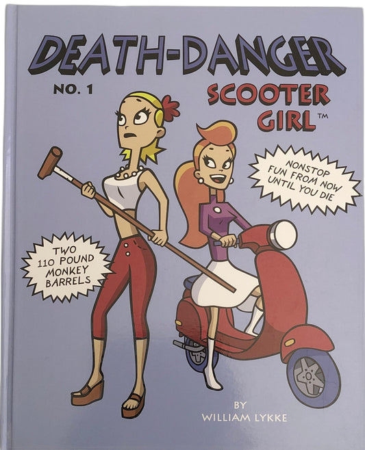 Death-Danger, Scooter Girl by William Lykke