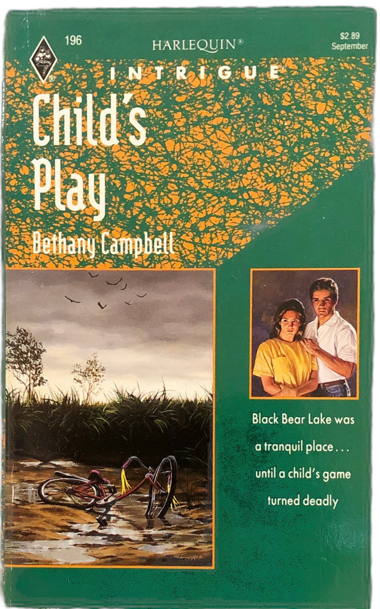 Child's Play (Harlequin Intrigue, No 196) by Bethany Campbell