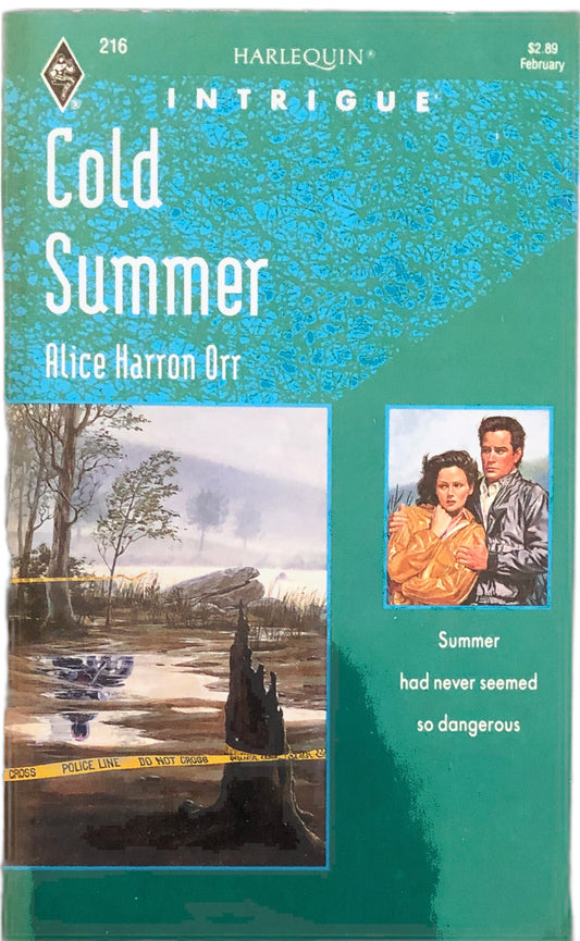 Cold Summer (Harlequin Intrigue, No 216) by Alice Harron Orr