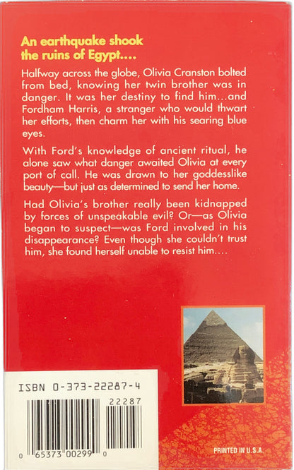 Night of the Nile (Harlequin Intrigue, No 287) by Lynn Leslie