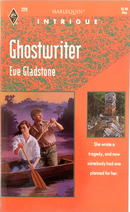Ghostwriter (Harlequin Intrigue, No 228) by Vickie York