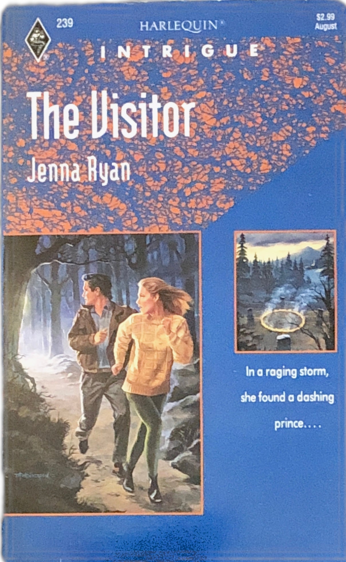 The Visitor (Harlequin Intrigue, No 239) by Jenna Ryan