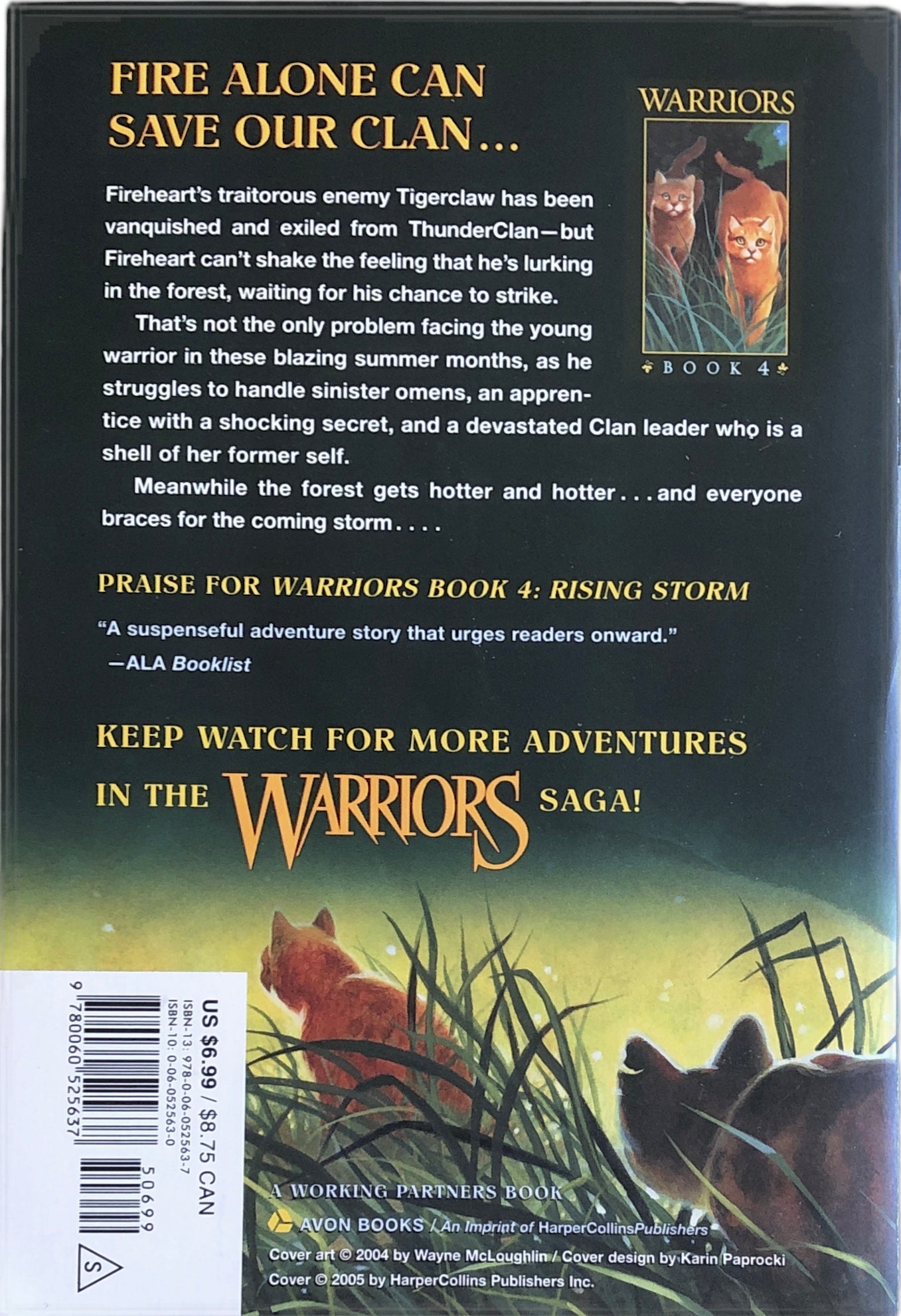 Warriors: Rising Storm (The Prophecies Begin Book #4) by Erin Hunter