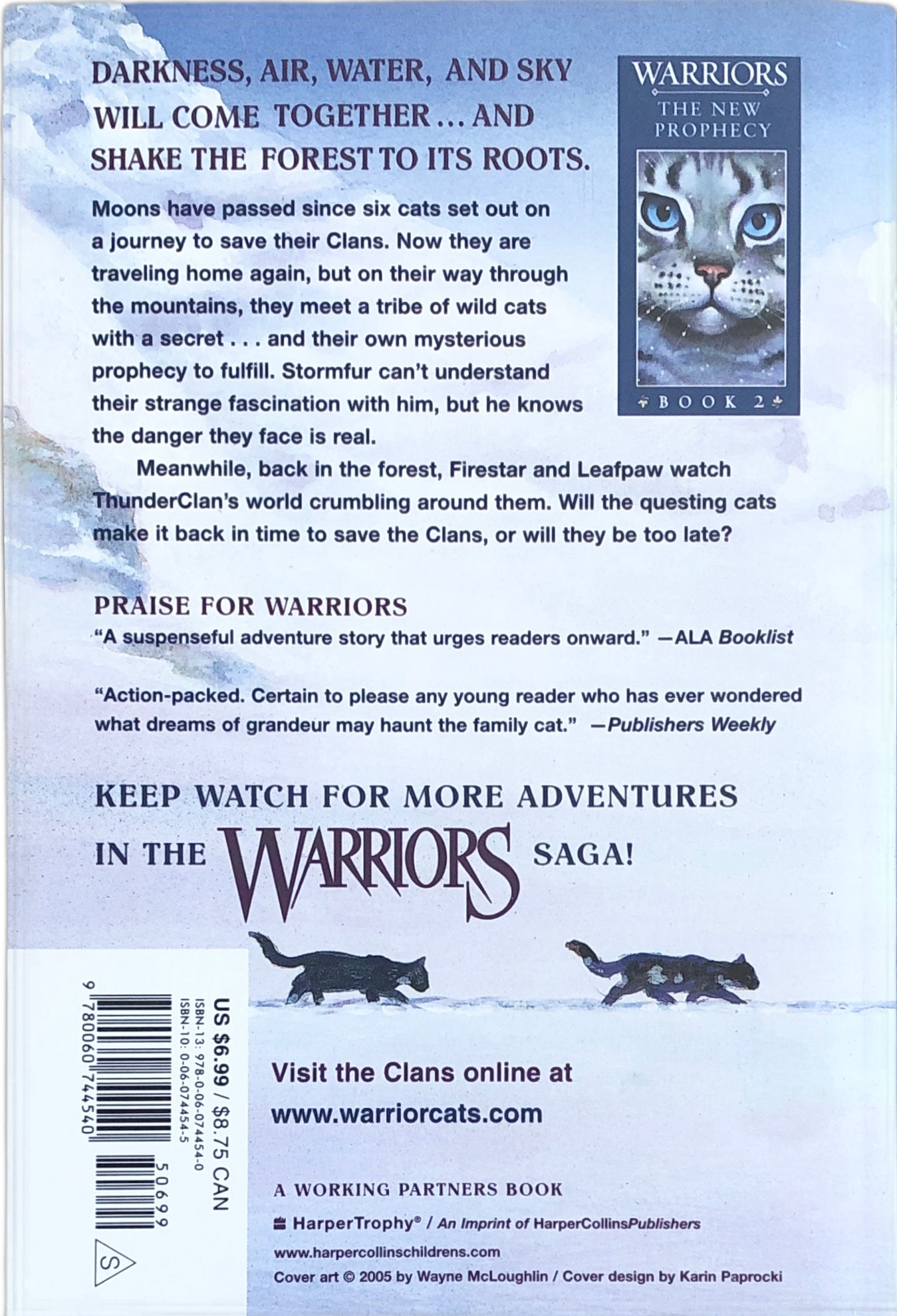 Warriors Ser.: The New Prophecy: Midnight by Erin Hunter (2005