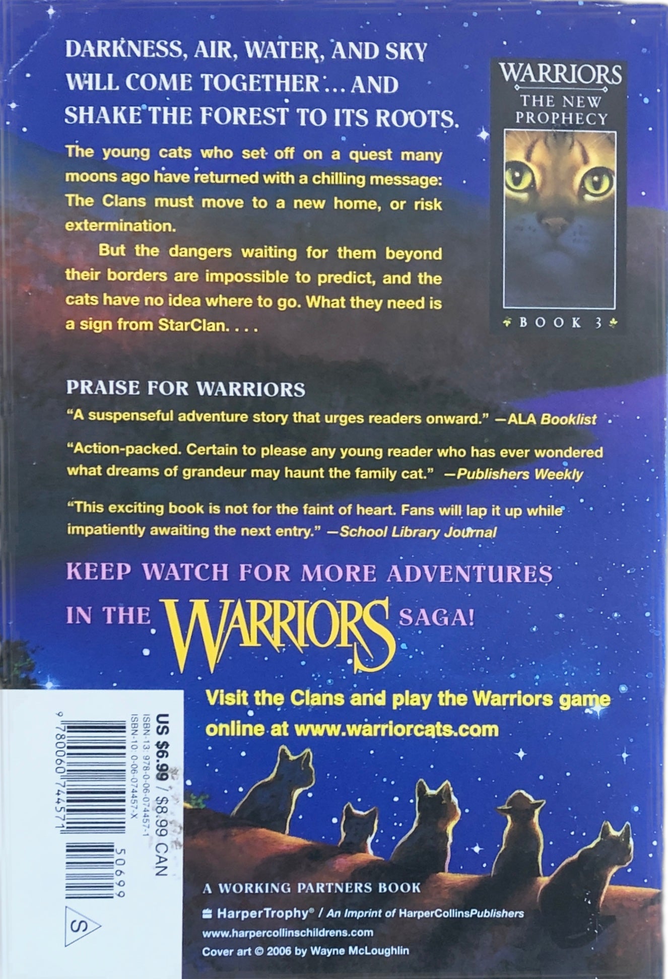 Warriors: Dawn (The New Prophecy Book #3) by Erin Hunter