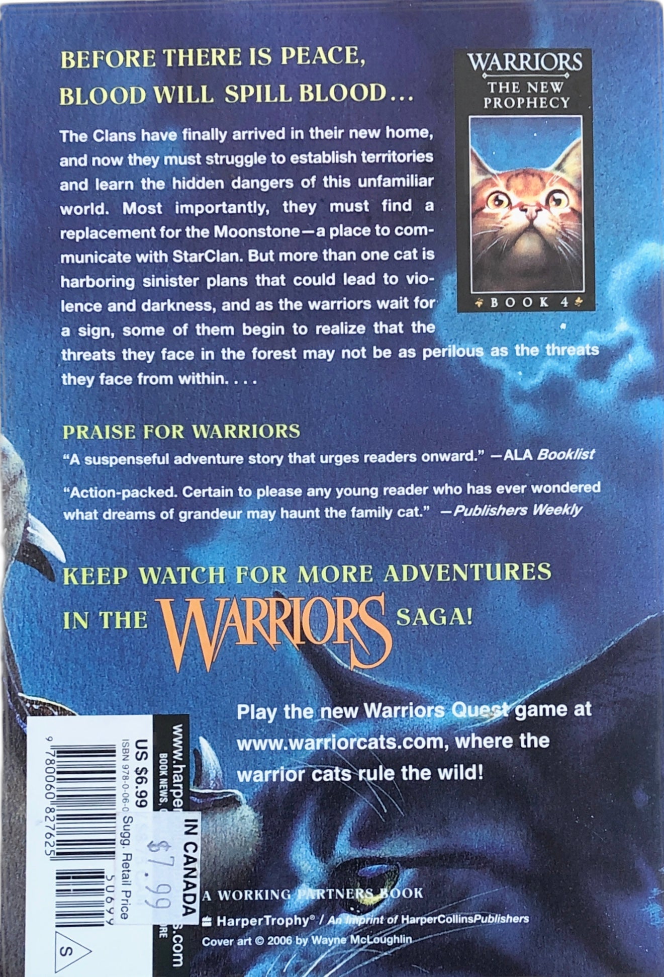 Warriors: Starlight (The New Prophecy Book #4) by Erin Hunter