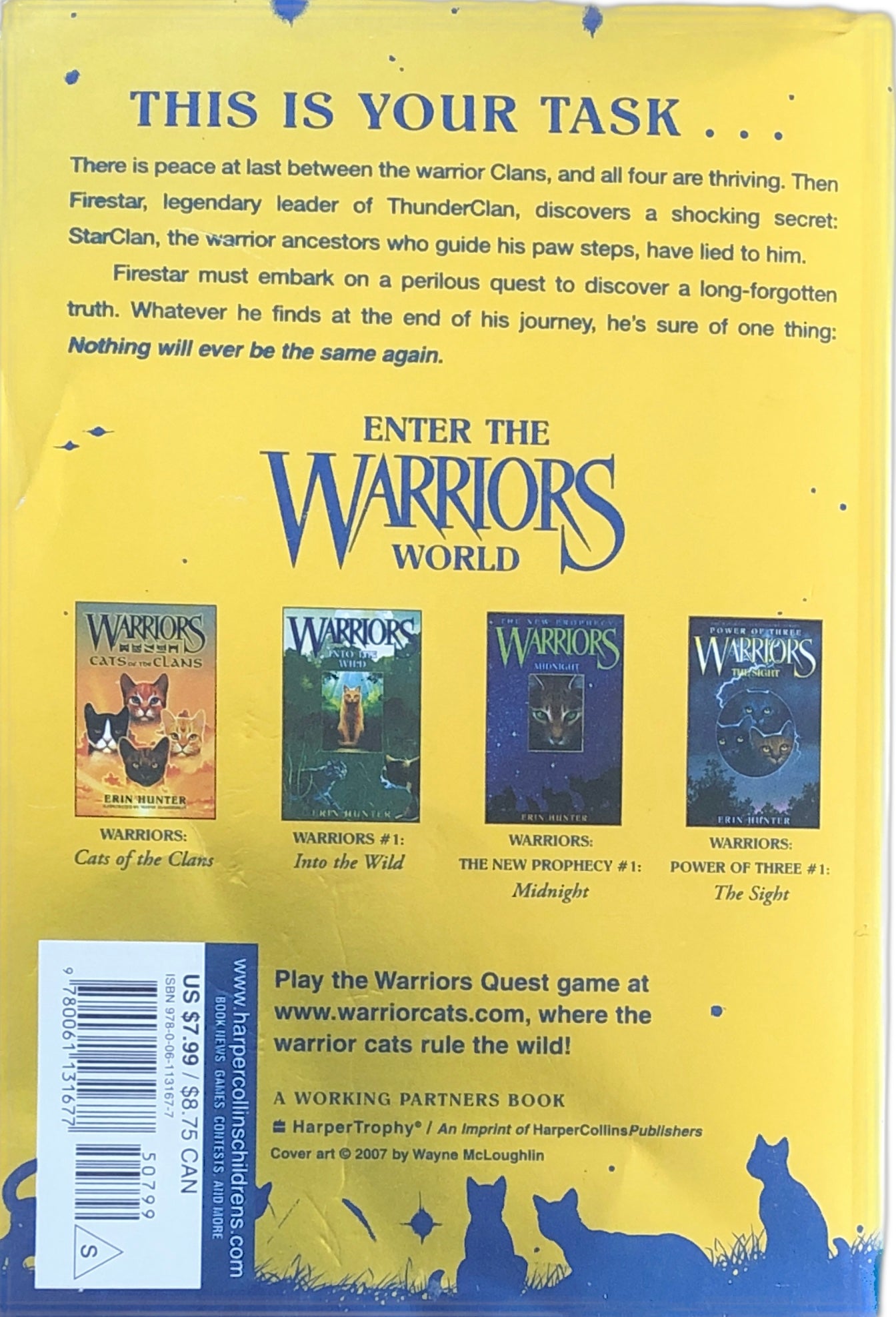 Firestar's Quest (Warriors Super Edition) by Hunter, Erin