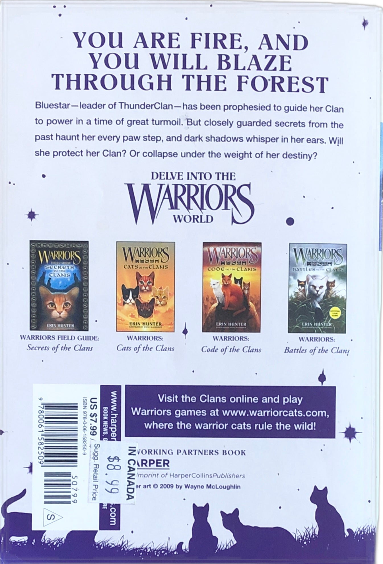 Warriors: Bluestar's Prophecy (Super Edition) by Erin Hunter