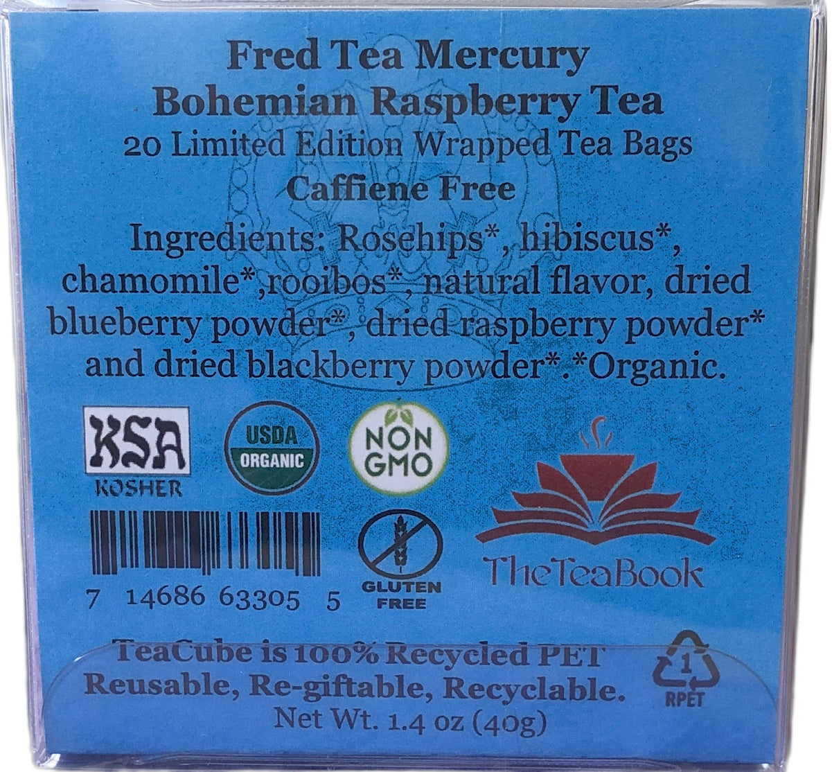 Fred Tea Mercury - Organic Bohemian Raspberry (Tea)