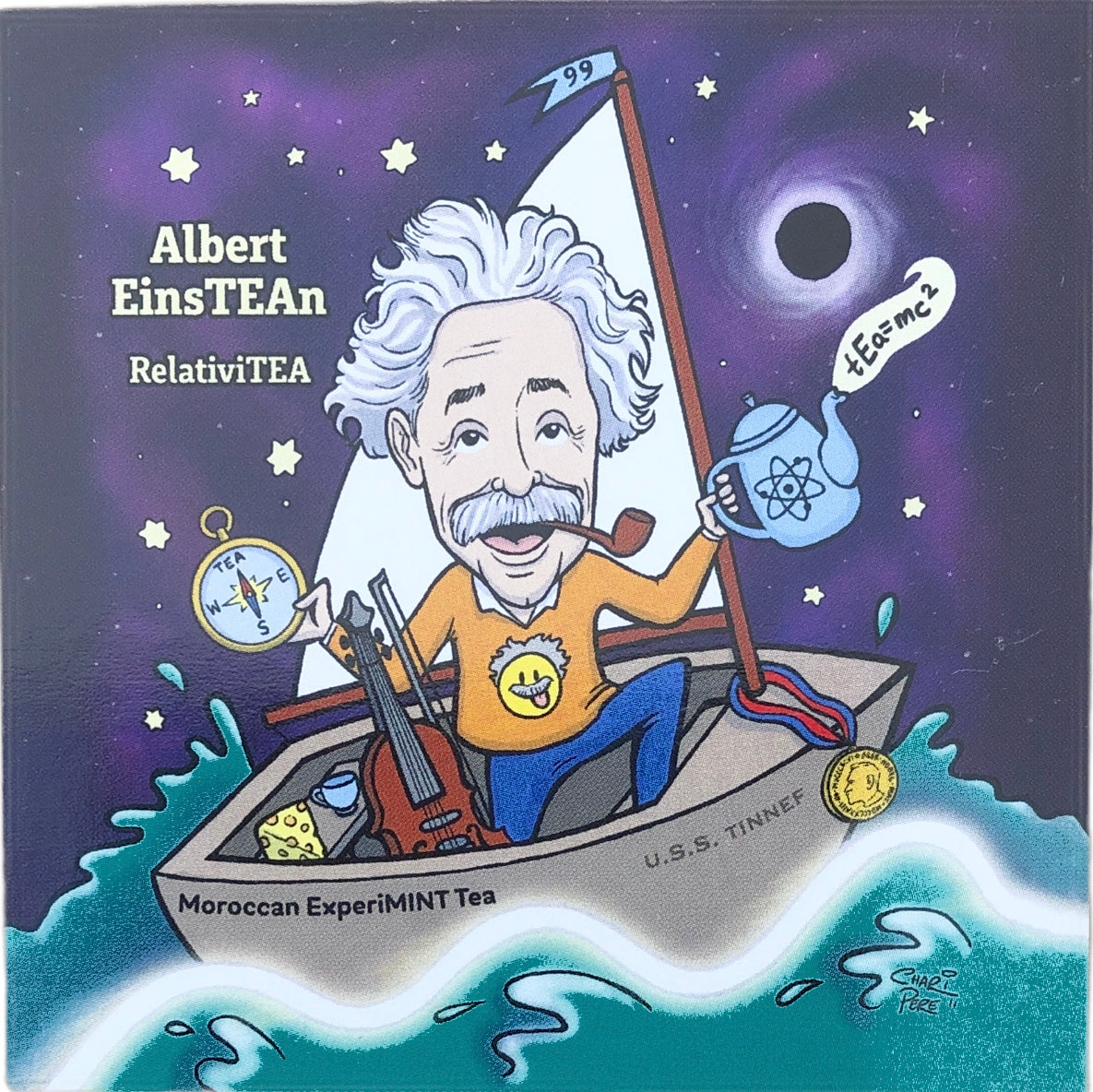 Albert EinsTEAn (magnet) (Albert Einstein)