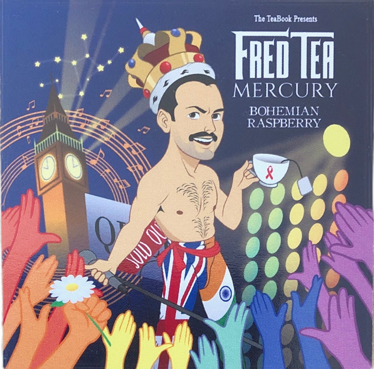 Fred TEA Mercury (Magnet) (Freddie Mercury)