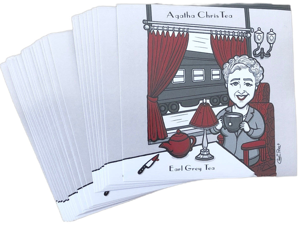 Agatha ChrisTEA (Sticker)