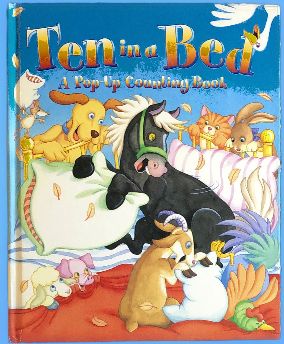 Ten in a Bed: A Pop-Up Counting Book by Gill Davies