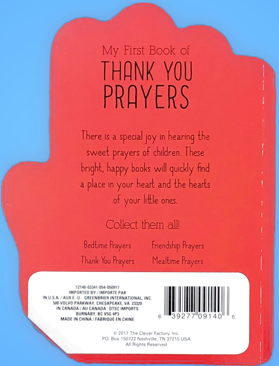 My First Book of Thank You Prayers