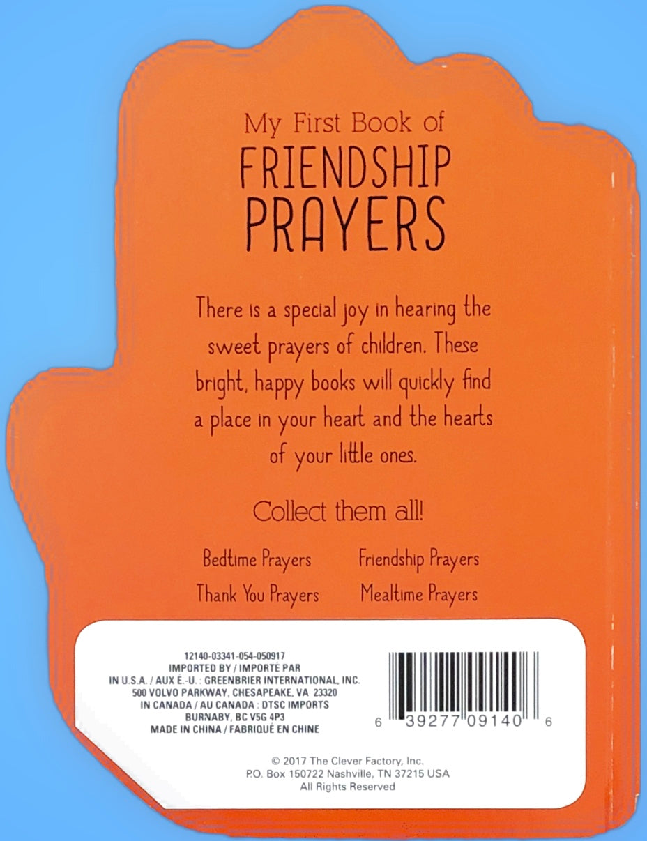 My First Book of Friendship Prayers