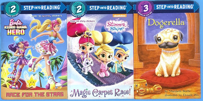 Race for the Stars (Barbie Video Game Hero) (Step into Reading) by Jennifer Liberts