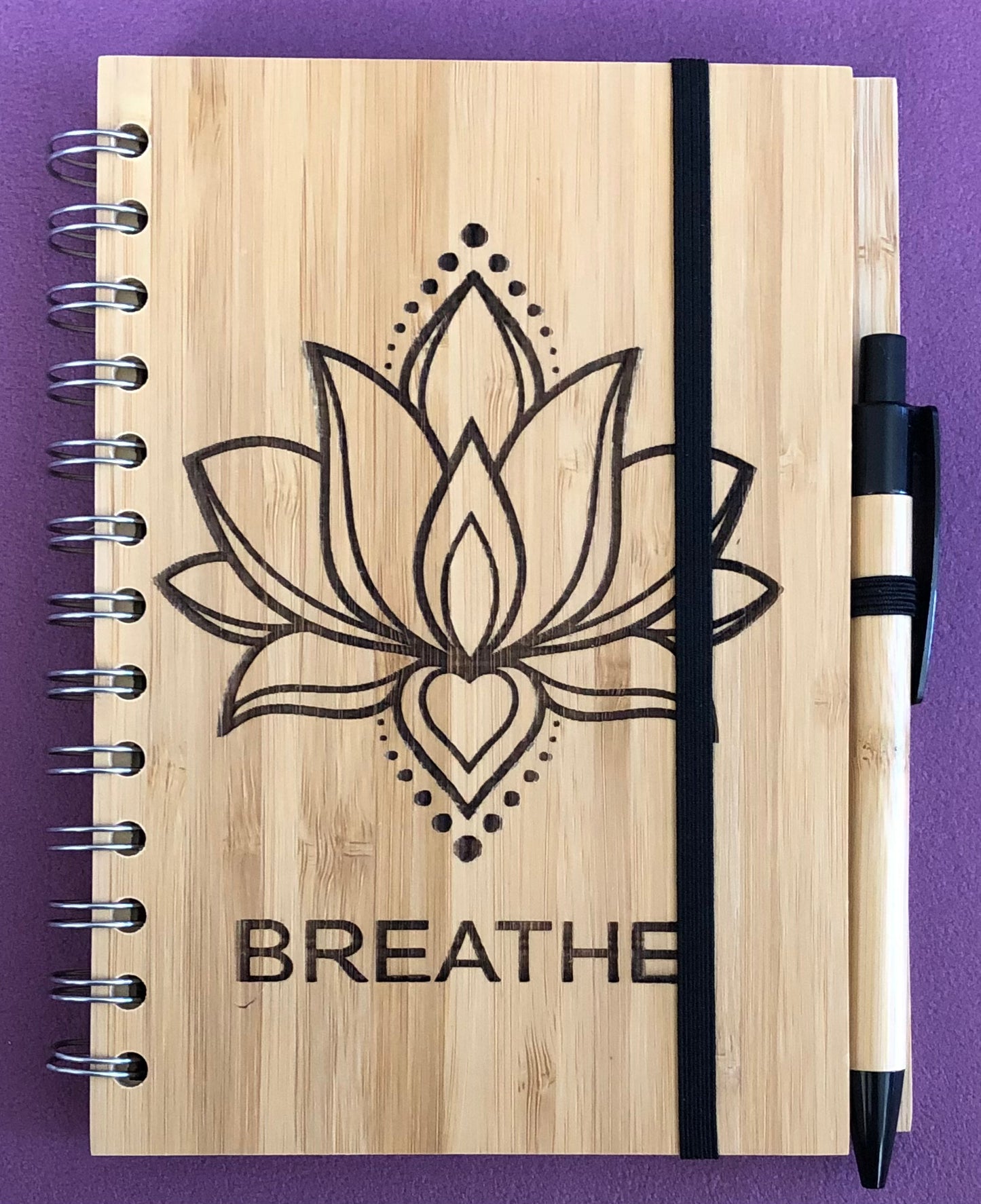 Bamboo Journal | Lotus Flower: Breathe